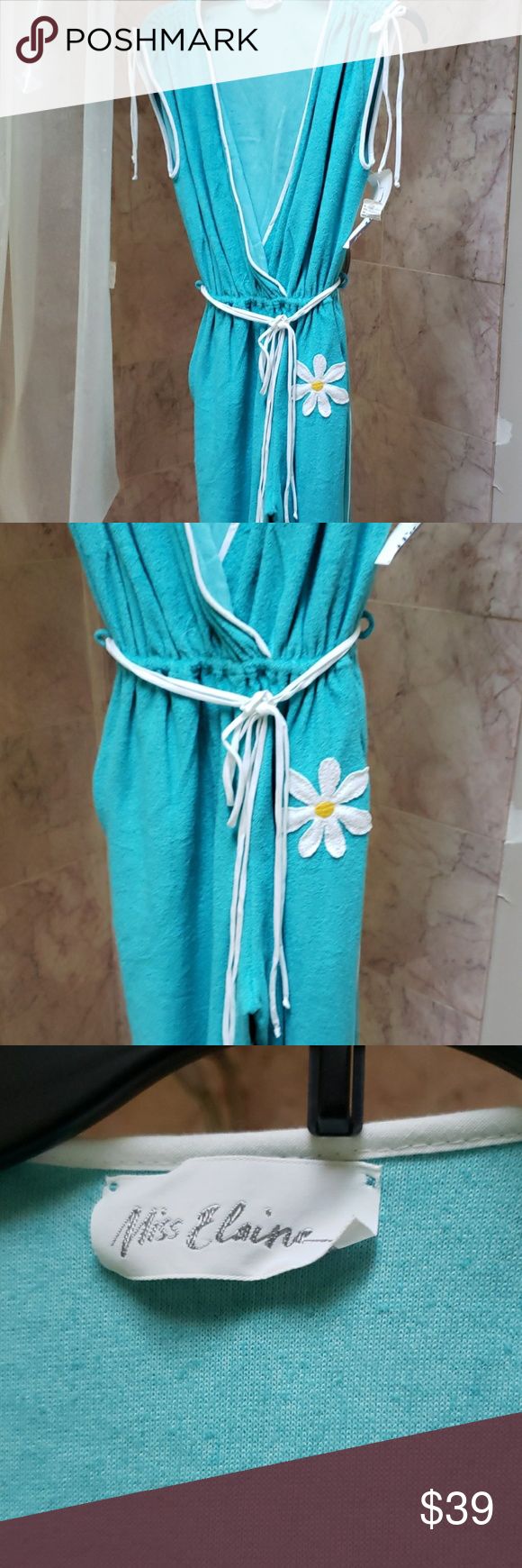 terry cloth jumpsuit