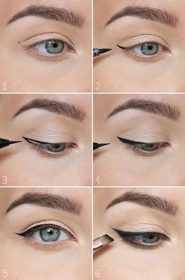 Winged Liner | Maquillaje Ojos De Gato, Delinear Ojos, Maquillaje Ojos Caidos