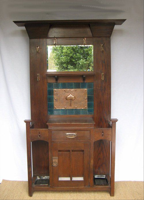 54 Best Arts And Crafts Antiques Images On Pinterest Arts & Crafts Antique Arts and Crafts hallstand by Harris Lebus - 54 Best Arts And Crafts Antiques Images On Pinterest Arts & Crafts