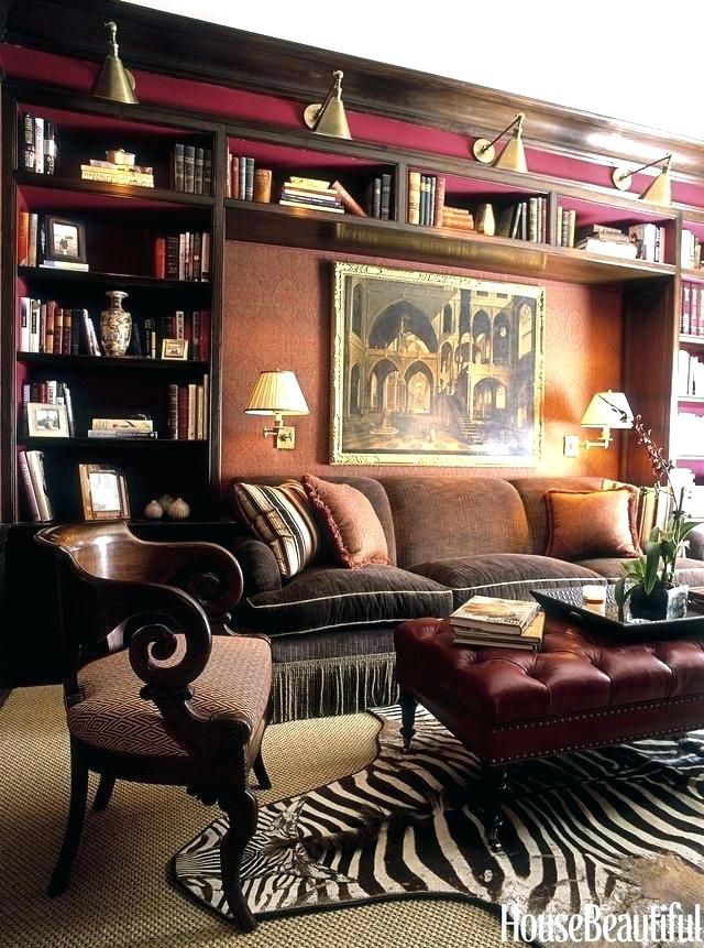 Home Library Decor Home Library Decor Home Library Design Ideas ...