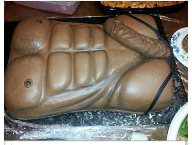 Naked penis birthday 6