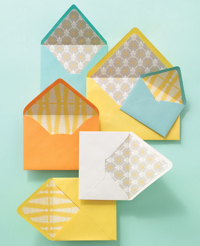 diy envelope liners