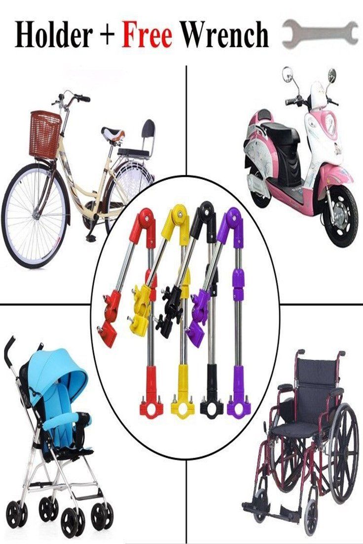 Useful Baby Buggy Pram Bicycle Stroller Chair Umbrella Holder Stand Handle SE