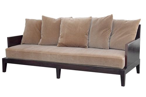 Wood Frame Sofa With Loose Seat Cushion Imagine It Upholstered In Whatever You Like So Nice Wood Frame Sofa With Loose Seat Cushion Imagine It Upholstered In Whatever You Like So Nice