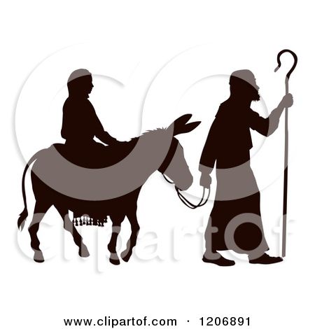 free silhoutte nativity scene patterns silhouette of mary and