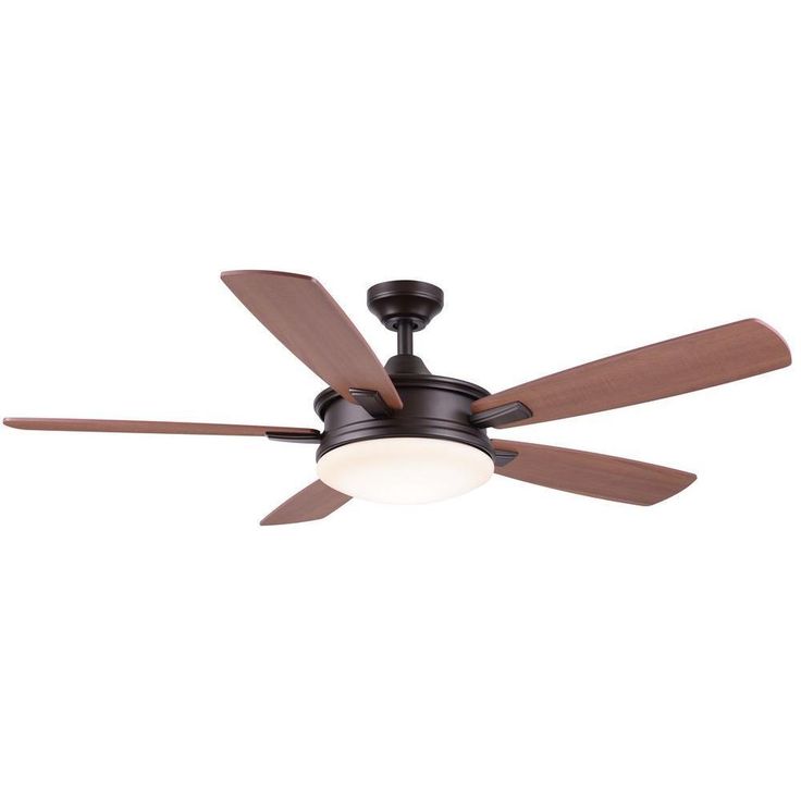 Daylesford 52 In Led Indoor Oiled Rubbed Bronze Ceiling Fan Replacement Parts With Light Bronze Ceiling Fan, Ceiling Fan Led Replacement