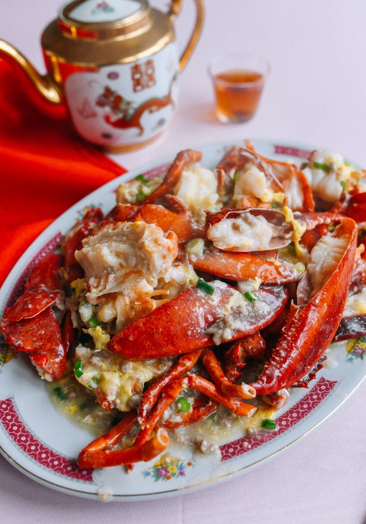 Lobster Cantonese | Recipe in 2023 | Asian dishes, Lobster recipes ...