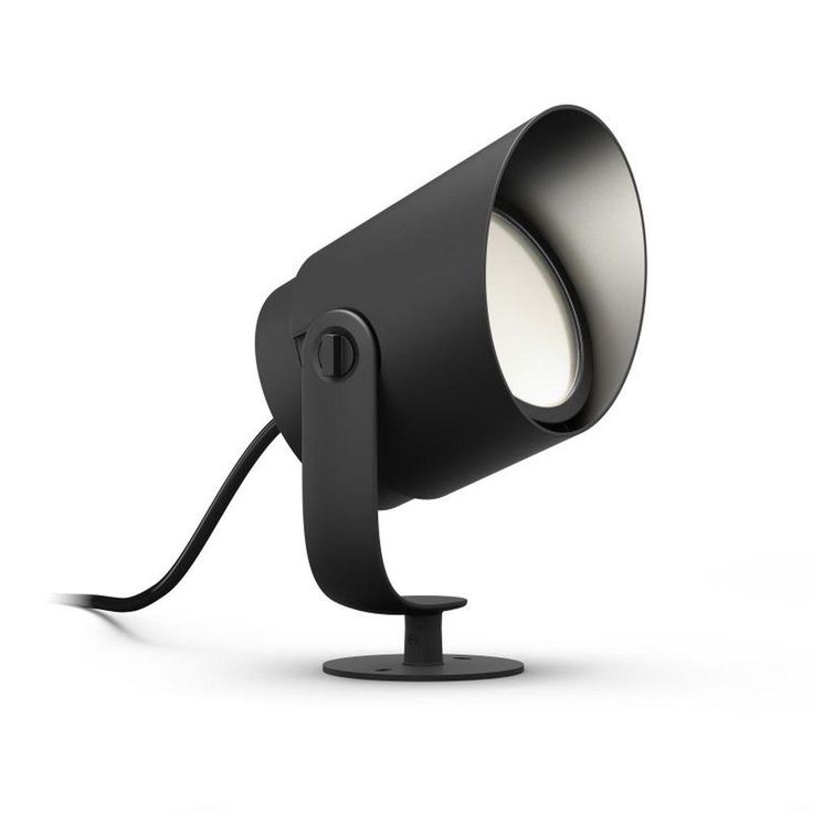 Philips Hue White And Color Ambiance Low Voltage Outdoor Spot Light Led Lily Xl Black Landscape Smart Extension 1746230v7 The Home Depot In 2021 Lamp Hue Philips Lamp Led, Led Outdoor Spot Lighting Home Depot