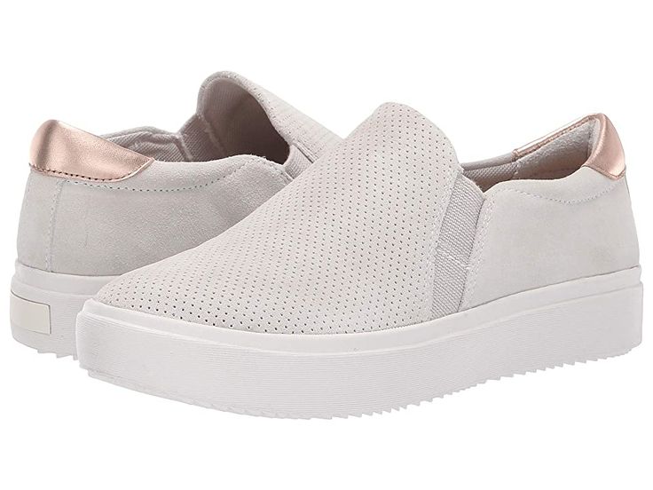 dr scholl's leta suede slip on sneaker