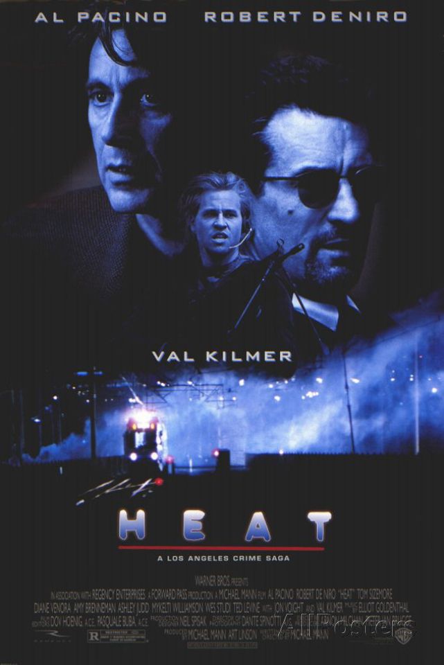 Heat Posters in 2019 | Heat movie, 1995 movies, Movies to watch