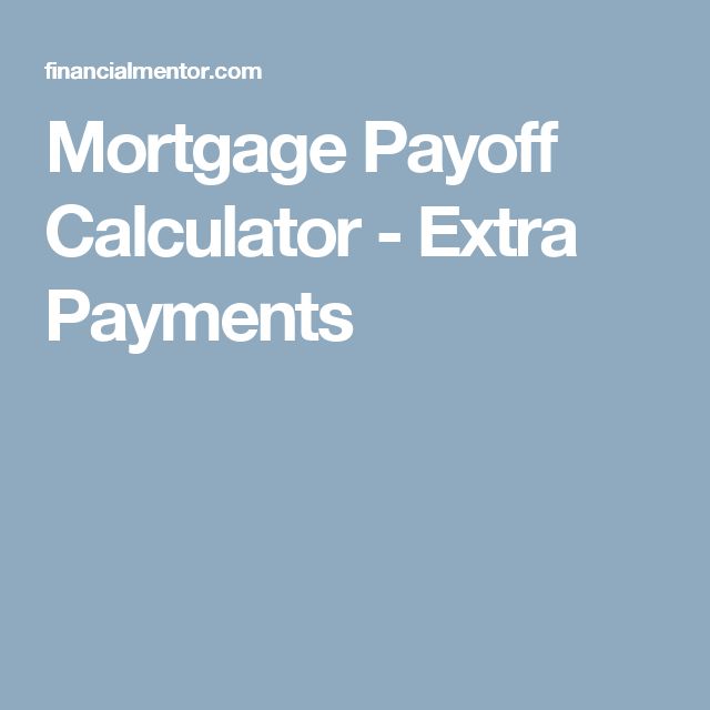 amortization early payoff calculator