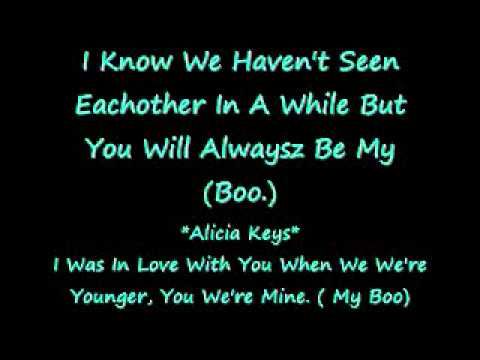 my boo usher alicia keys lyrics my boo usher alicia keys lyrics