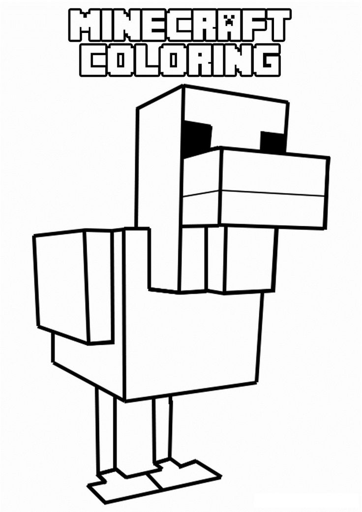 21 best Minecraft Coloring Pages images on Pinterest Minecraft