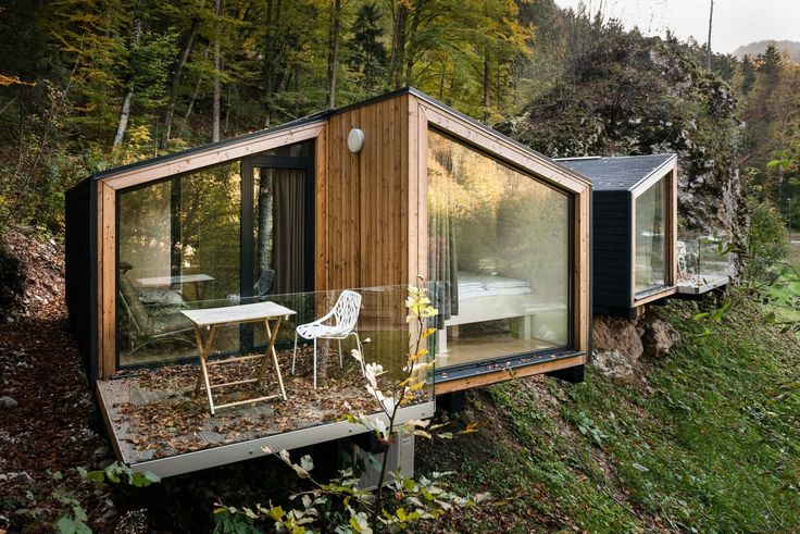Une maison préfabriquée écologique en bois