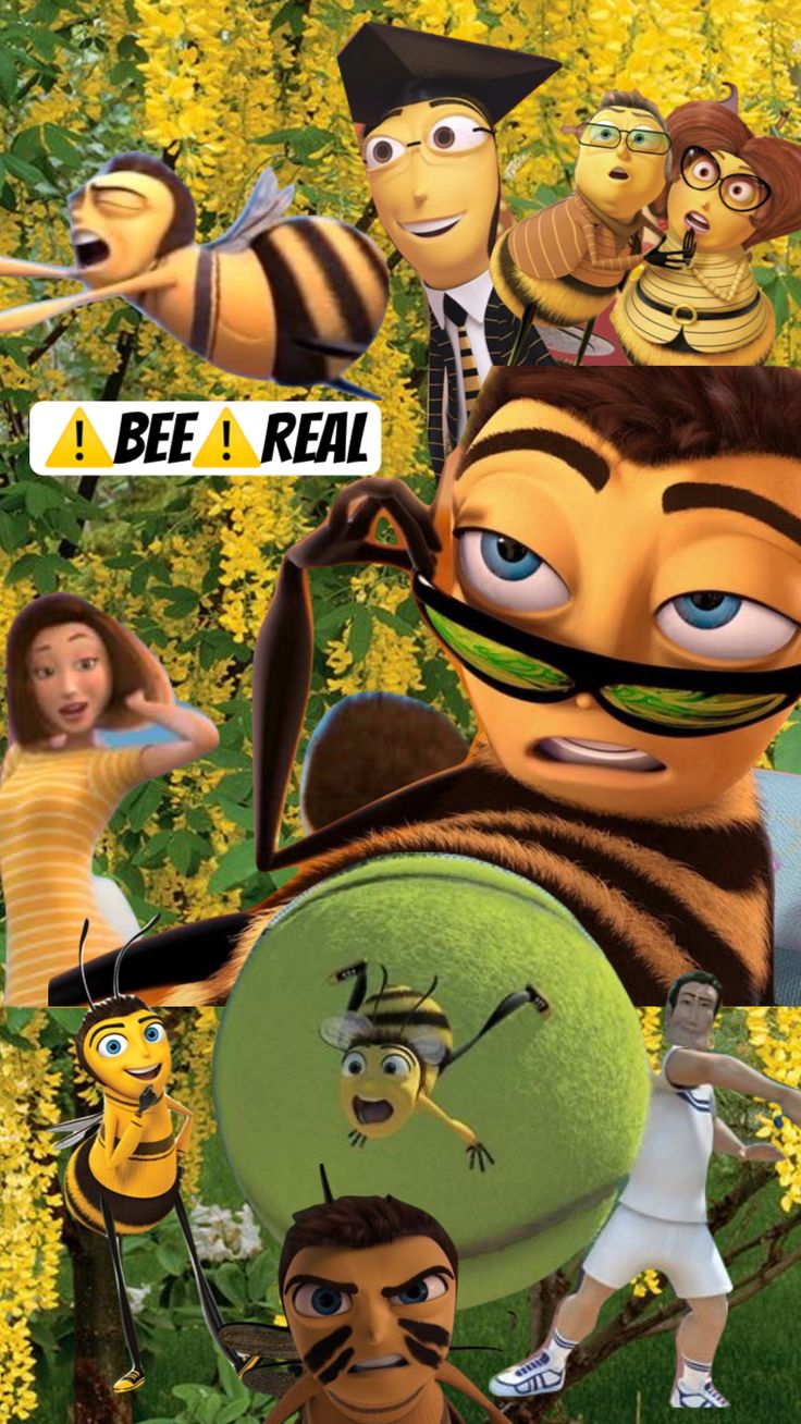 Bee Movie But In 7 Different Genres #aesthetic #moodboard #yellow #cute #bereal #love #beemovie #bee | Bee
