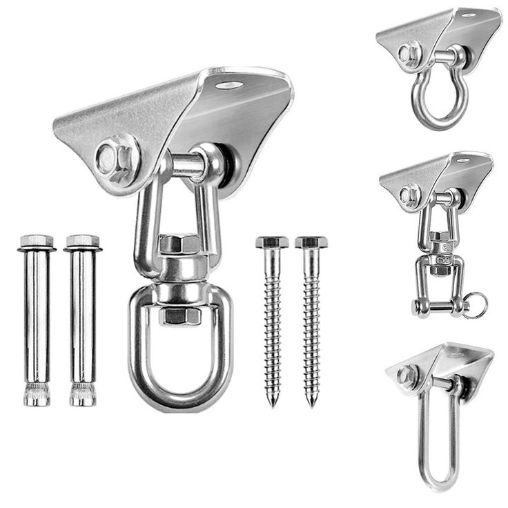 Heavy Duty Swing Hooks Sandbag Hammock Chair Yoga Hanger 304 Stainless Steel Heavy Duty Swing Hooks Sandbag Hammock Chair Yoga Hanger 304 Stainless Steel