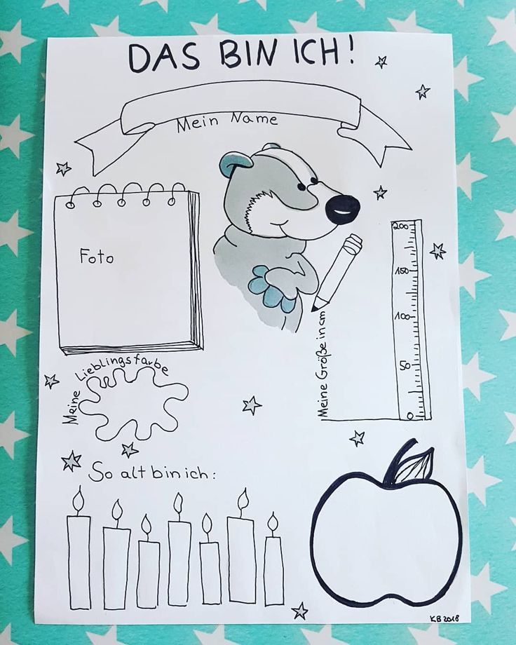 Das Bin Ich Zusammen Mit Dem Willkommensbrief Werde Ich Dieses Das Bin Ich Blatt In Den Briefkasten Mein Portfolio Kindergarten Kindergartenbeginn Schule