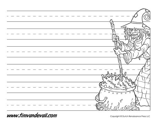 kindergarten printable writing paper