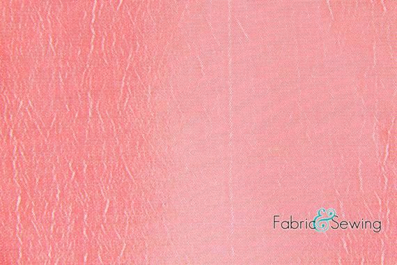 Bright Orange Two-Toned Taffeta Lining Fabric Polyester 4.5 Oz 58-60 331193