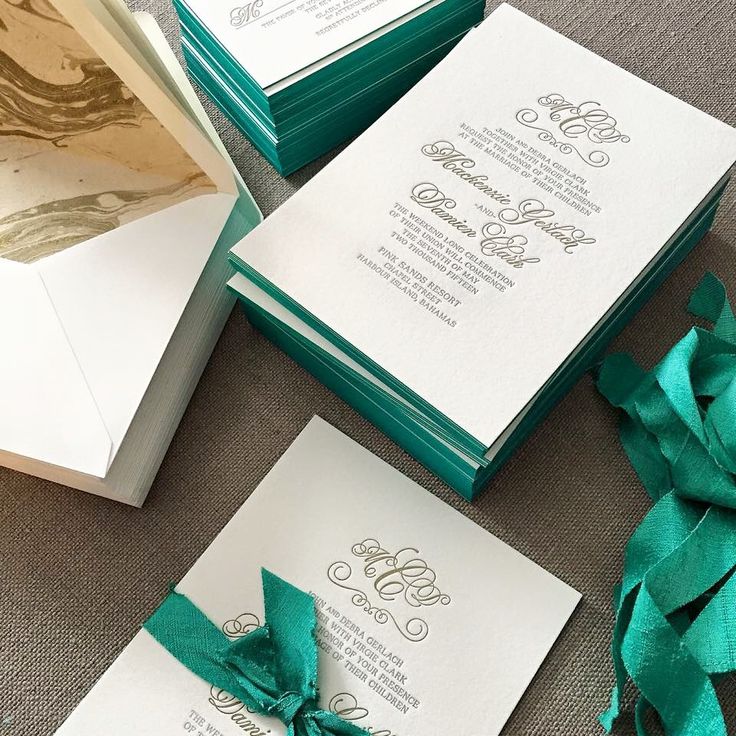 Letterpress Caribbean Wedding Invitations With Edge Painting By Letterpress Caribbean Wedding Invitations With Edge Painting By Darling Pearl And Pinterest Letterpresses Weddings