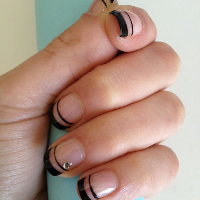 Best 25+ French Tip Nails Ideas On Pinterest French Nails black french tips nails More - Best 25+ French Tip Nails Ideas On Pinterest French Nails