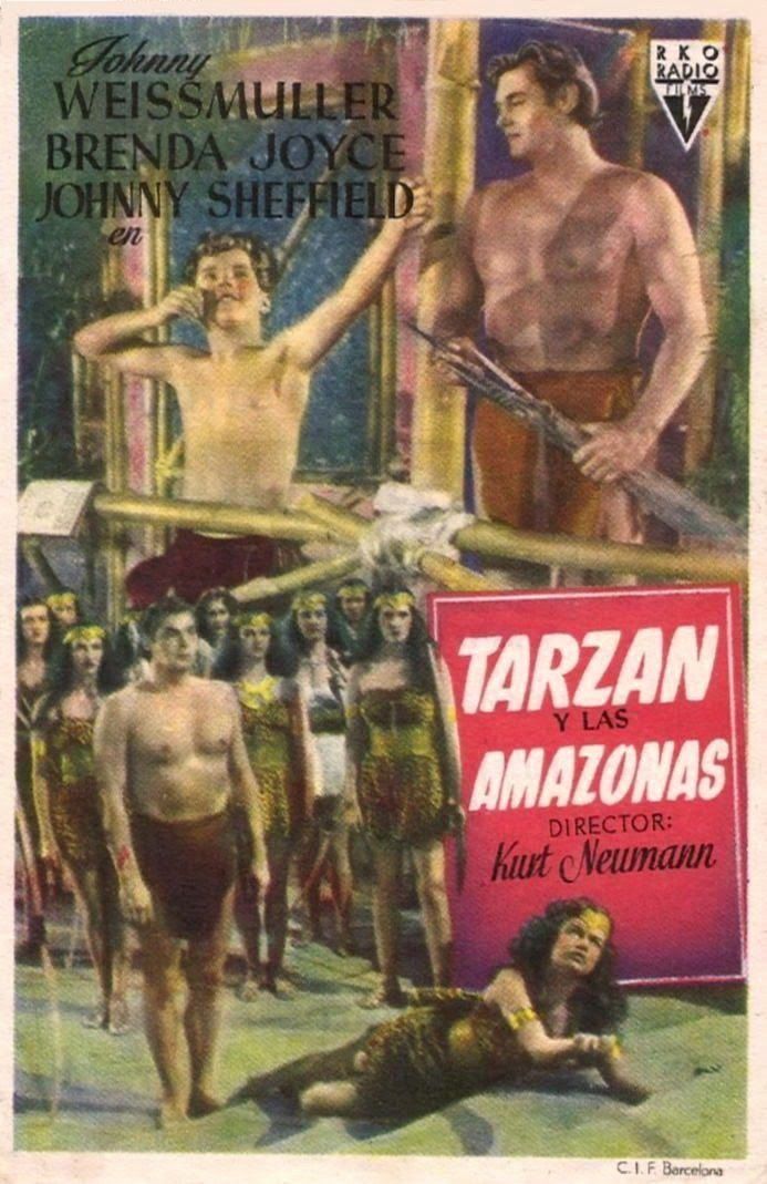 Tarzan Y Las Amazonas Programa De Cine Cine Y Peliculas Cine