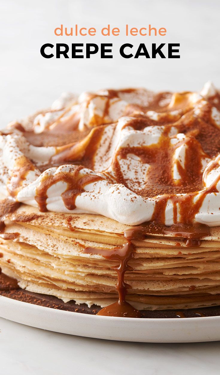 Dulce De Leche Crepe Cake Dulce De Leche Crepe Cake