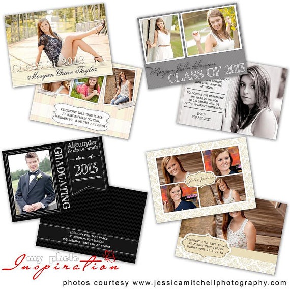 senior announcement templates
