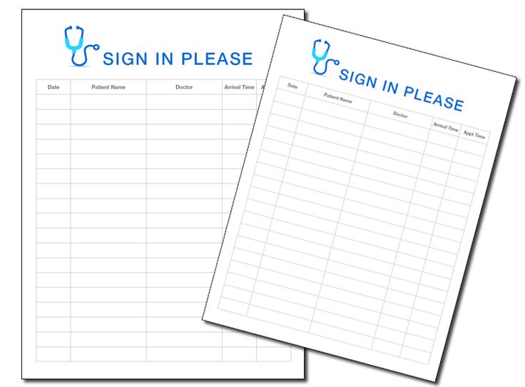 best 200 laminating idea center images on pinterest sign in sheet for doctors office templates