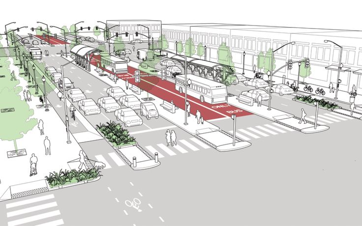 Portland designer/planner Nick Falbo's 'protected intersections for bicyclists.'