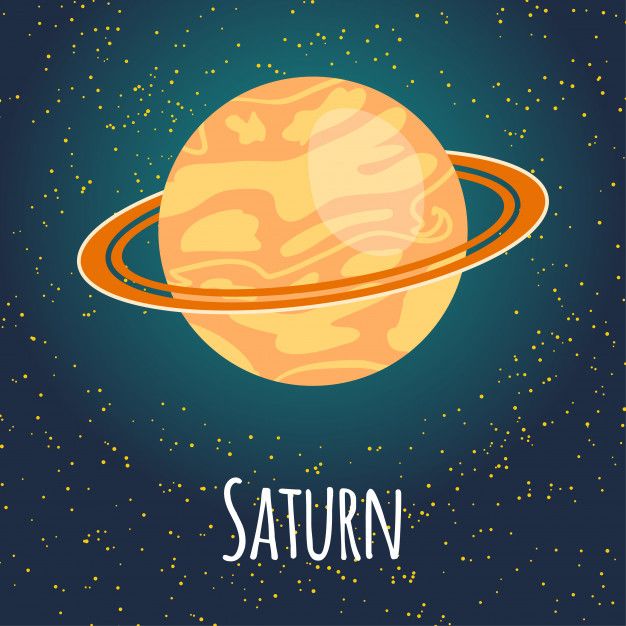 Ilustración saturno Saturno dibujo, Imagenes de