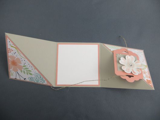 triangle fold card