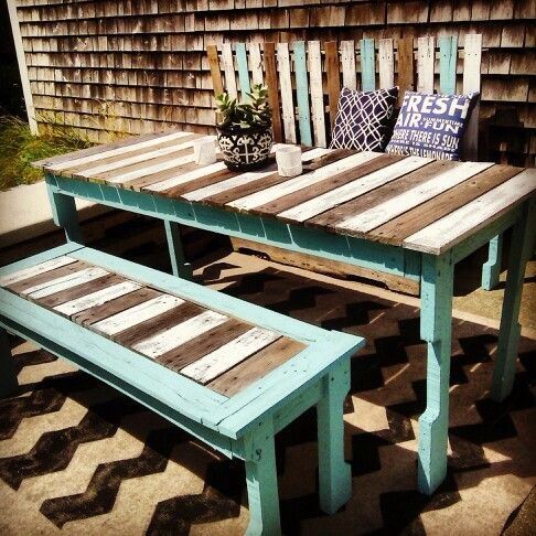 Painted Wood Patio Furniture 9 best patio table top inspiration images on pinterest | pallet Painted Wood Patio Furniture 9 best patio table top inspiration images on pinterest | pallet