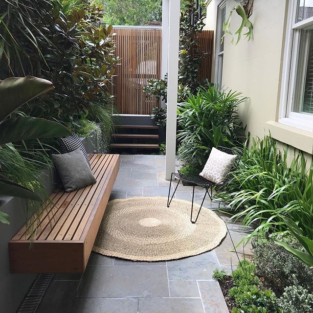 Who said size matters ! Our inner city Annandale courtyard showing a great use o...