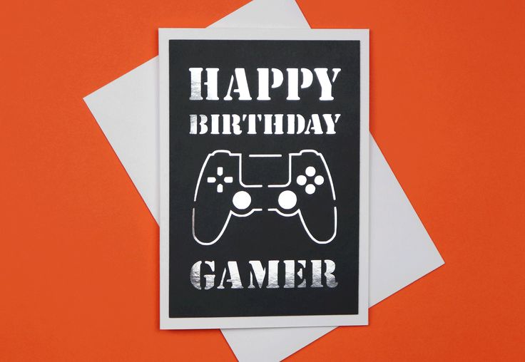 Happy Birthday Gamer Greeting Card - Limited Edition
