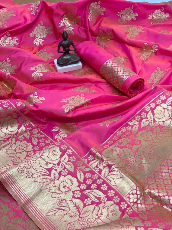 blue saree Soft cotton Silk with Rich zari Wooven pallu Saree and blouse for women,Indian saree,wedding saree,designer saree,saree dress