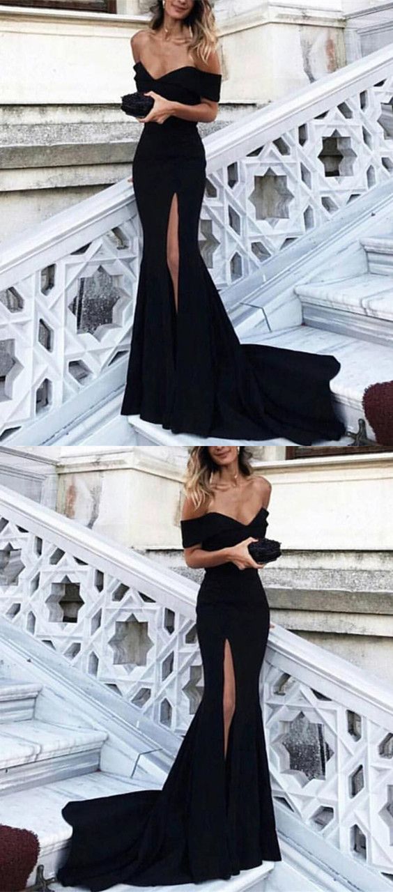 Black Dress for Prom 2018