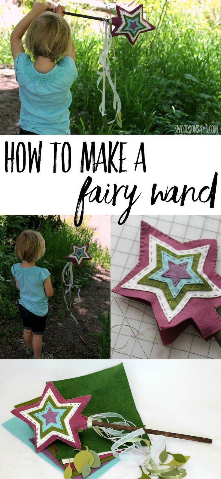 Free Diy Fairy Wand Sewing Tutorial Fairy Wands Diy Fairy