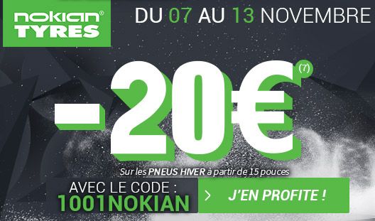 Coupons reductions 1001pneus