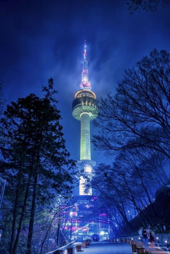 Namsan Seoul Tower Southkorea South Korea Travel Seoul Attractions Namsan Tower Seoul Korea Travel
