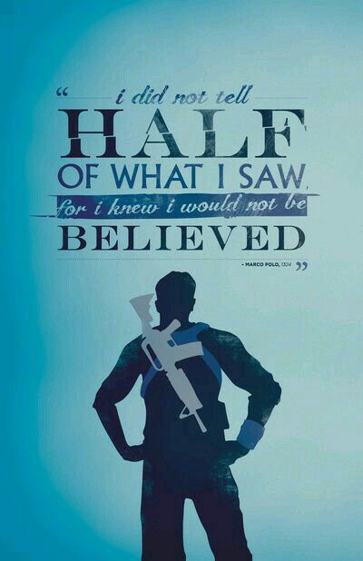Marco Polo quote - Uncharted | Uncharted game, Uncharted quotes, Video