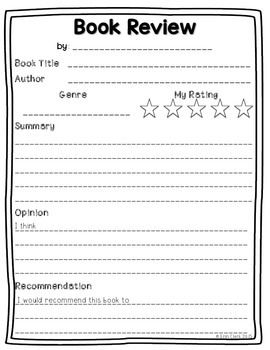 book review opinion writing