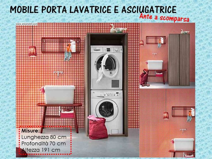 Mobile porta lavatrice, idee e consigli