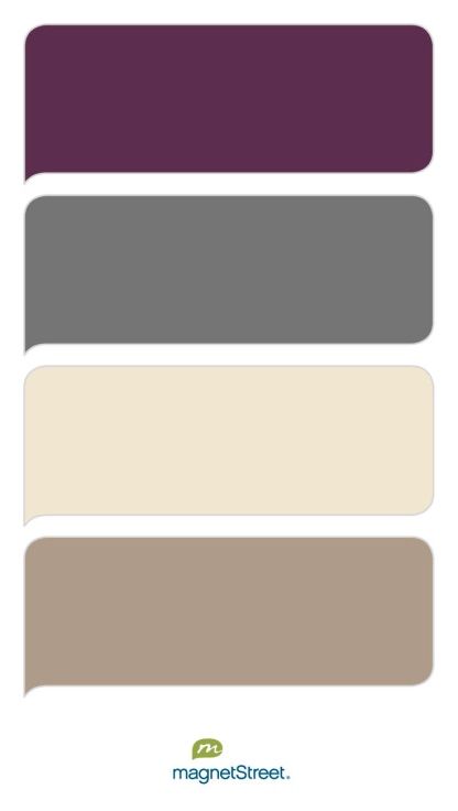 Eggplant Charcoal Champagne And Ashwood Free Color Swatches Eggplant Charcoal Champagne And Ashwood Free Color Swatches Ordered At Magnetstreet Paint Pinterest Bedroom Colors Schemes