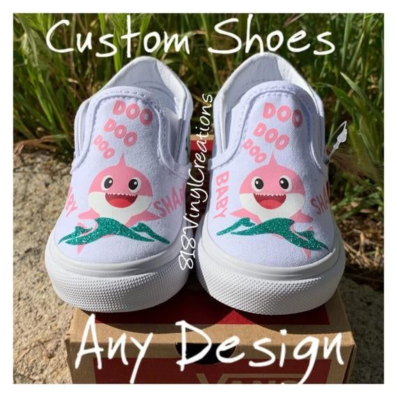 baby shark vans etsy