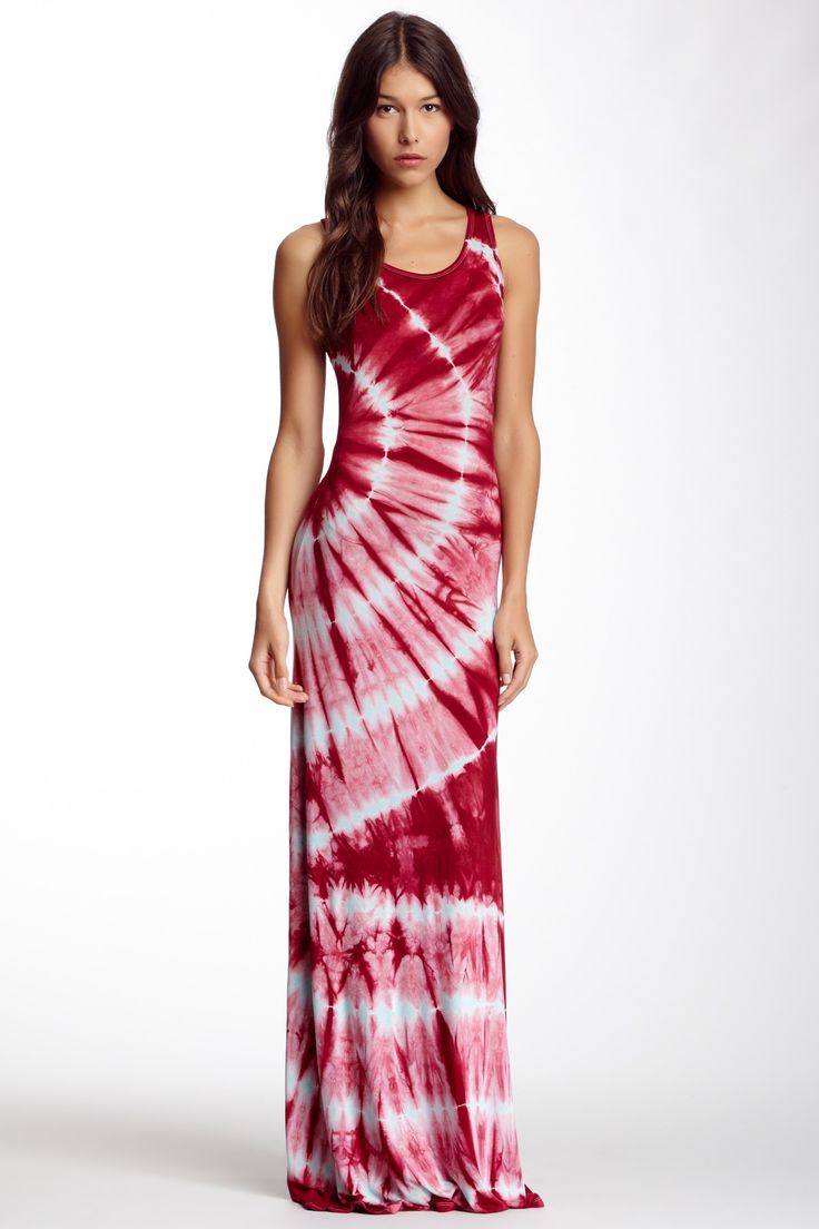 Best 25 Racerback Maxi Dress Ideas On Pinterest Vertical Go Couture Tie Dye Racerback Maxi Dress By On Hautelook
