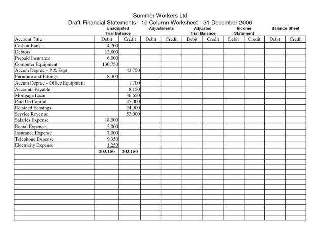 Bank Reconciliation Template Blank Invoice Templates For Service