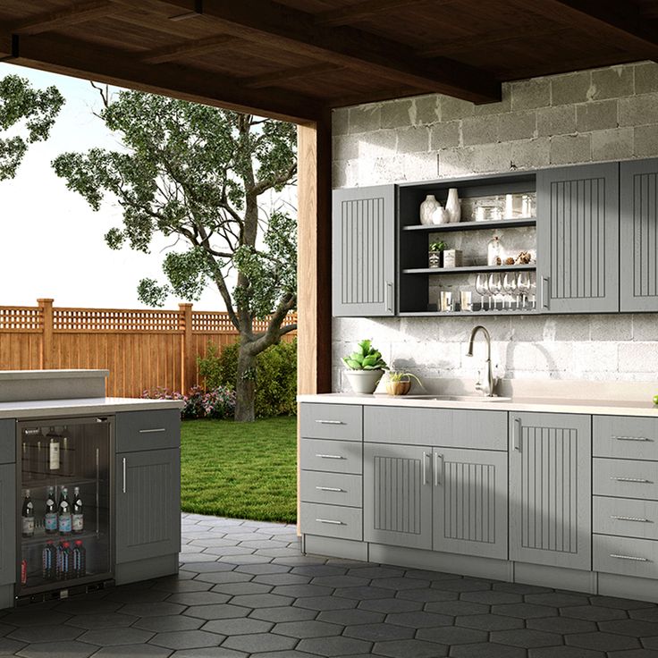 Naples Rustic GrayWeatherStrong Outdoor