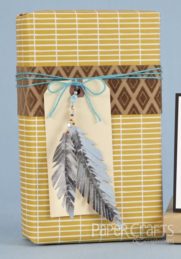 Native American Inspired Gift Wrap By Amanda Coleman Homemade Gift gift-wrapping-free-stock-photo-public-domain-pictures