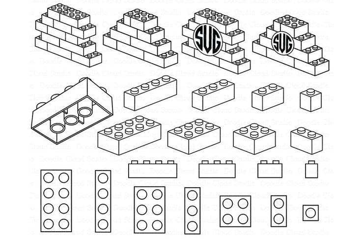 Download Bricks Svg Building Blocks Svg Monogram Svg Lego Tattoo Monogram